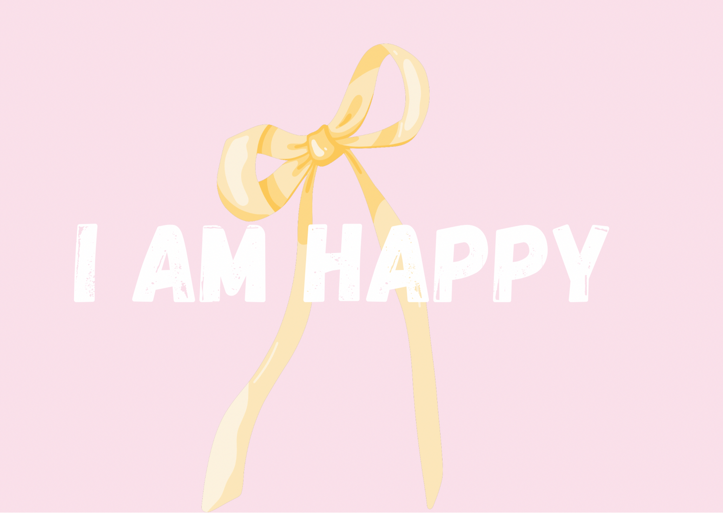 Positive Affirmation Cards Bow style