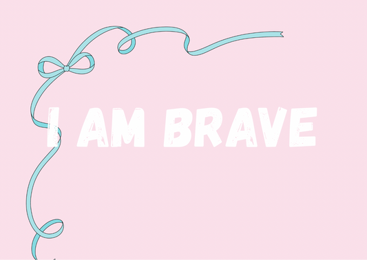 Positive Affirmation Cards Bow style