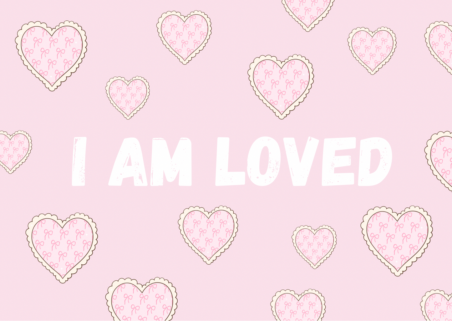 Positive Affirmation Cards Bow style