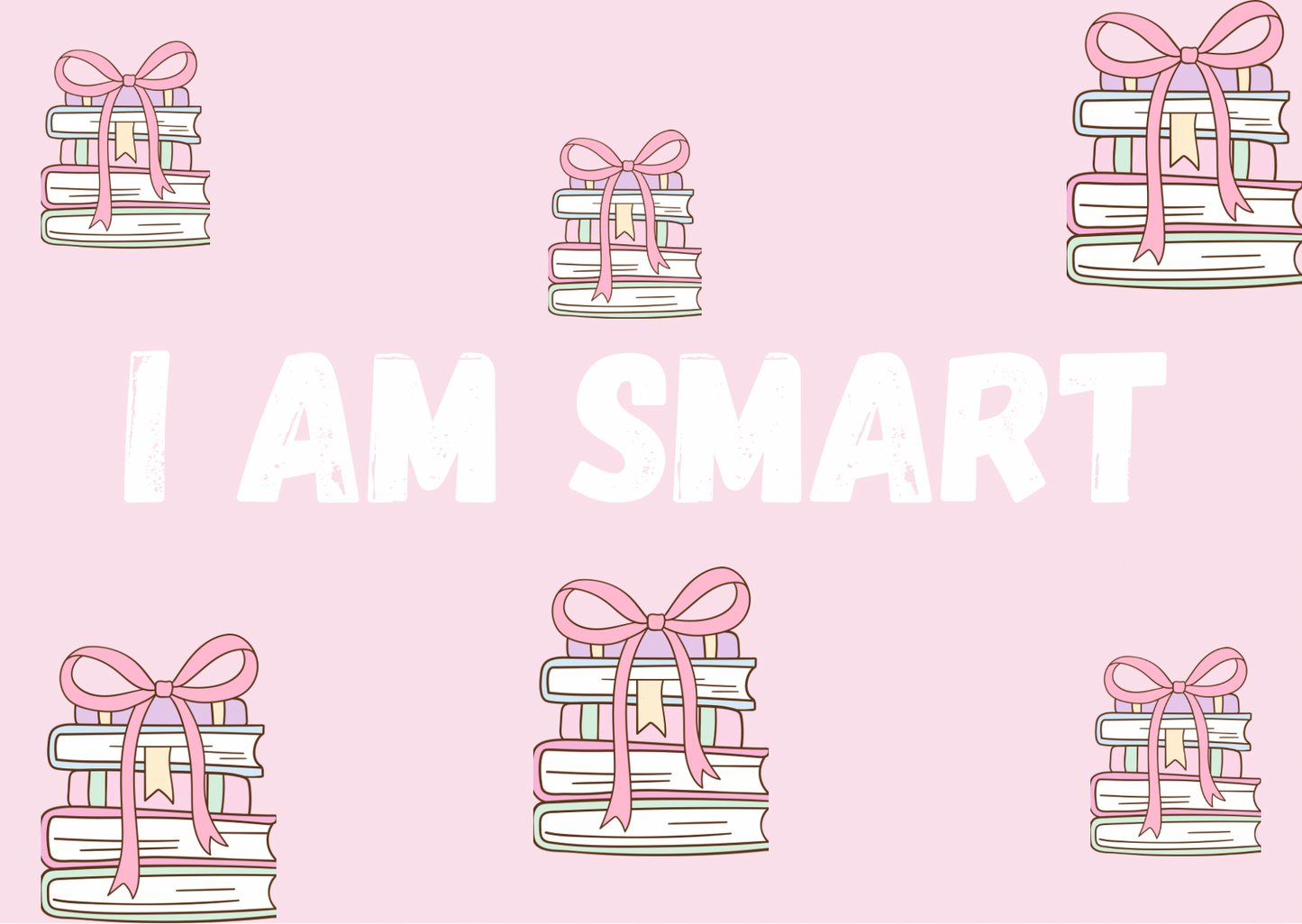Positive Affirmation Cards Bow style