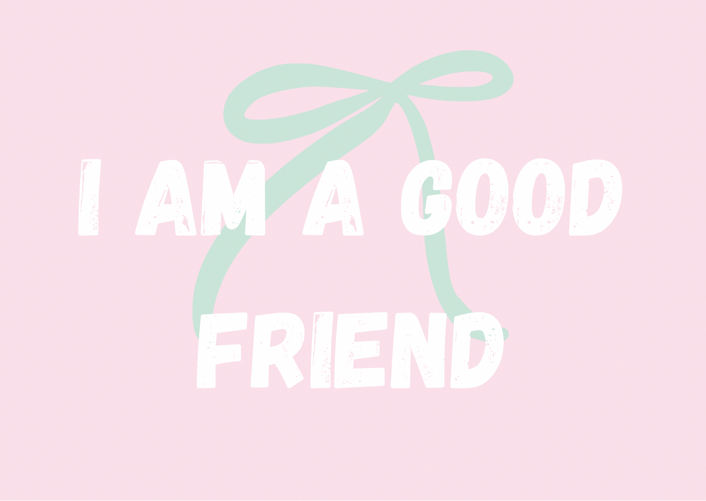 Positive Affirmation Cards Bow style