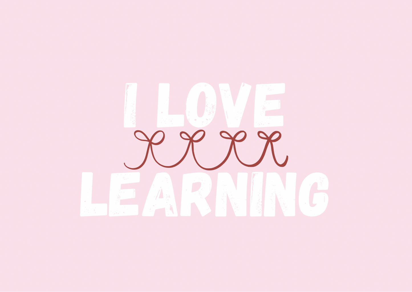 Positive Affirmation Cards Bow style